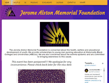Tablet Screenshot of jeromealston.org